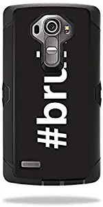 MightySkins Skin Compatible with Otterbox Defender LG G4 Case – Bruh | Protective, Durable, and Unique Vinyl Decal wrap Cover | Easy to Apply, Remove, and Change Styles | Made in The USA