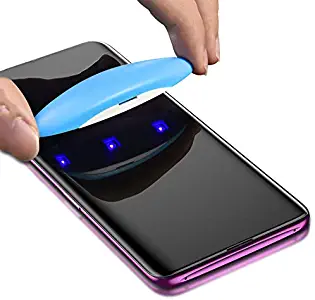 Tempered Glass Film, UV Tempered Glass for Samsung Note 9 8 S9 S8 S7 Edge 5D Full Liquid Glue Screen Protector for Samsung Galaxy Note 8 S8 S9 Plus UV Glass Find X