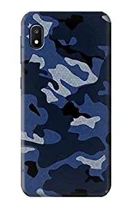 R2959 Navy Blue Camo Camouflage Case Cover for Samsung Galaxy A10e