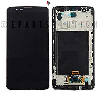 ePartSolution_Replacement Part for LG Stylo 2 Plus MS550 K550 LCD Display Touch Screen Digitizer Glass + Frame Assembly Black USA