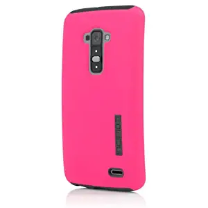 Incipio Dualpro Case for LG G Flex - Retail Packaging - Pink/Gray