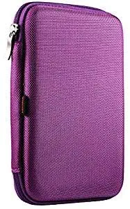 Navitech Purple Hard Protective EVA Case Cover Compatible with The LG G Pad F 8.0 | LG G Pad V495 | LG G Pad X 8.0 V520 | LG GPad X2 8.0 Plus V530 | LG G Pad V400