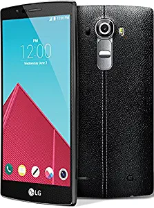LG G4 H810 GSM Unlocked Android 4G LTE 32GB Smartphone (Renewed) (Leather Black)