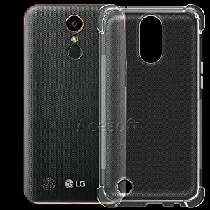 [LG K20 V Case] Dustproof Waterproof Anti-Slip Soft Environmental Silicone TPU Back Bumper Protection Case Cover for Verizon LG K20 V VS501 Smartphone