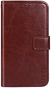 LG Q7 Case, Forhouse PU Leather Case Magnetic Closure Wallet Shockproof Flip Stable Kickstand Protective Cover with Card Slot case for LG Q7