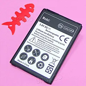 New 2600mAh Replacement Battery for LG Treasure LTE L51AL Straight Talk/TracFone/Net10 - with Special Accessory