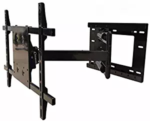 Wall Mount World - LG 49LK5700PUA 49" TV Ready Universal Wall Mount Bracket 40 Inch Extension 90 Degree Swivel Left Right 15 Degrees Adjustable Tilt - Mounting Hardware Included