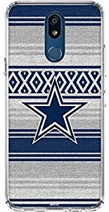 Skinit Clear Phone Case for LG K40 - Officially Licensed NFL Dallas Cowboys Trailblazer Design