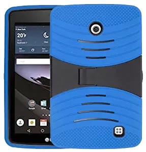 LG G PAD F 7.0" inch Case, BNY-WIRELESS (TM) Rugged High Impact Hybrid Drop Proof Armor Defender Full-body Protection Case Convertible Built in Stand for LG G PAD F 7.0" inch LK430 -NAVY