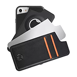 Anti Gravity Phone Case by Mega Tiny Corp Compatible for iPhone | Hands Free Selfie | Nano Suction | Stick to Wall | Includes Wallet, Mirror, Bottle Opener Back Cover (8/7 / 6s / 6-4.7 inches)