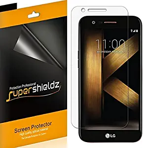 (6 Pack) Supershieldz for LG K20 V (K20V) (Verizon) Screen Protector, High Definition Clear Shield (PET)