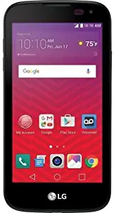 Virgin Mobile - LG K3 with 8GB Memory Prepaid Cell Phone - Black 4.5 IPS touch screen