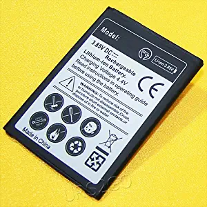 Capacity 3400mAh Extended Slim Battery for Verizon LG Stylo 2 V VS835 Phone