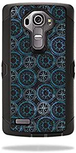 MightySkins Skin Compatible with Otterbox Defender LG G4 Case – Compass Tile | Protective, Durable, and Unique Vinyl Decal wrap Cover | Easy to Apply, Remove, and Change Styles | Made in The USA