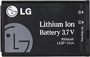 LG LGIP-531A Replacement Battery Non-Retail Packaging - Black