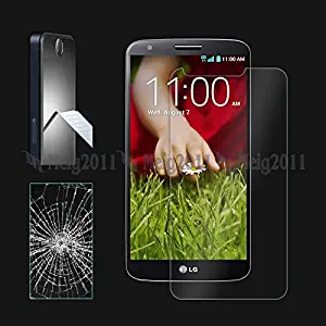 Premium Tempered Glass Screen Protector Film for LG Optimus G2, G2, AT&T D800, T-Mobile D801, Sprint LS98, Verizon VS980, D802, D802TA, D803, D805, F320S, F320K, F320L