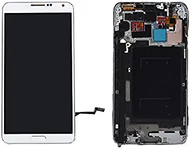 LCD Touch Screen Digitizer + Frame for Galaxy Note 3 N900A N900T ATT White