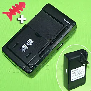 New Universal Battery Dock Home USB Charger Fish Bone Winder Rubber for Verizon LG G Vista VS880 Cellphone