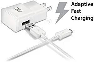 LG G Pad X 8.0 Tablet Adaptive Fast Charger Micro USB 2.0 Cable Kit! True Digital Adaptive Fast Charging uses dual voltages for up to 50% faster charging!