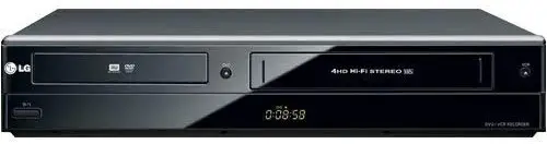 LG RC897T Multi-Format DVD Recorder and VCR Combo with Digital Tuner (2009 Model) (Renewed)