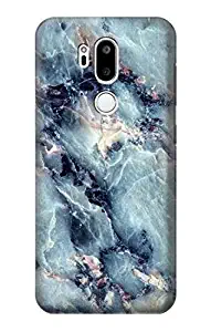 R2689 Blue Marble Texture Graphic Printed Case Cover For LG G7 ThinQ