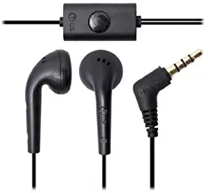 Premium LG OEM Stereo 3.5mm Wired Hands - free Headset with Microphone for LG G2, G3, G4, Optimus, Vigor, Flex 2, Logos, Lucid, Lucid 2, Extravert 2, G Stylo, G Vista