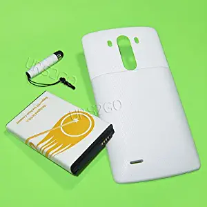 URS2GO 10100mAh Extended Battery Back Hard Cover Stylus for Verizon LG G3 VS985 Smartphone Accessory