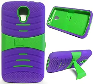 uPURPLE/Green Phone Case Cover for LG Volt / LS740 LS740P F90