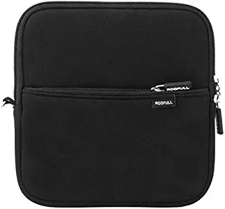 ROOFULL External USB DVD Blu-ray Hard Drive Protective Storage Carrying Sleeve Case Pouch Bag, Compatible for Apple Superdrive, Magic Trackpad, Samsung/ASUS/Dell/LG External DVD Drive, Black