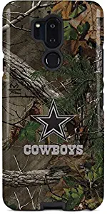 Skinit Pro Phone Case for LG G7 ThinQ - Officially Licensed NFL Dallas Cowboys Realtree Xtra Green Camo Design