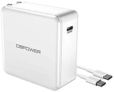 DBPOWER USB Type C Charger, USB-C Charger with Power Delivery 45W/60W USB Wall Charger for iPhone Xs/Max/XR/X/8, iPad Air 2/Mini, MacBook Pro/Air 2018, Galaxy S9/S8, LG, Nexus, Pixel, and More