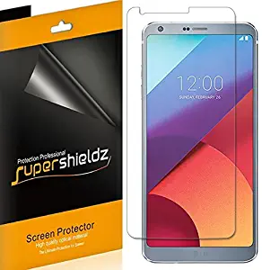 Supershieldz (6 Pack) for LG G6 Screen Protector, High Definition Clear Shield (PET)