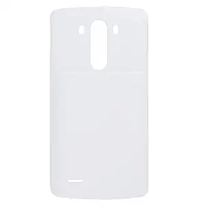DESHENG Spare Parts Back Cover for LG G3 / D855 / VS985 / D830(Black) (Color : White)