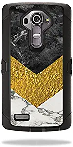 MightySkins Skin Compatible with Otterbox Defender LG G4 Case – Modern Marble | Protective, Durable, and Unique Vinyl Decal wrap Cover | Easy to Apply, Remove, and Change Styles | Made in The USA