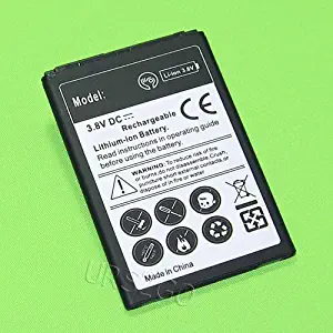 High-Performance 2450mAh Replacement Extended Slim Battery for LG Tribute 2 LS665 Smartphone