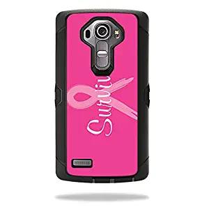 MightySkins Skin Compatible with Otterbox Defender LG G4 Case – Survivor | Protective, Durable, and Unique Vinyl Decal wrap Cover | Easy to Apply, Remove, and Change Styles | Made in The USA