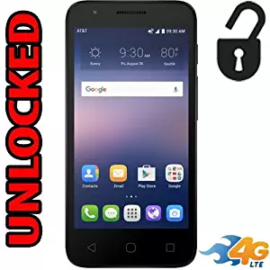 Alcatel OneTouch Ideal 4G LTE AT&T GSM Unlocked 4060A Android 5MP 8GB Smartphone - Black