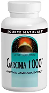 Source Naturals Garcinia 1000 mg Garcinia Cambogia Extract - 180 Tablets