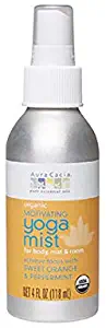 Aura Cacia Peppermint and Sweet Orange Mist | Organic | GC/MS Tested for Purity | 118 ml (4 fl. oz.)