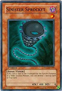 Yu-Gi-Oh! - Sinister Sprocket (TDGS-EN009) - The Duelist Genesis - 1st Edition - Super Rare