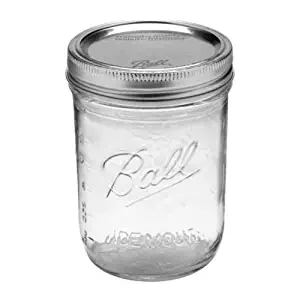 Ball Mason "PINT" Jars Wide-Mouth Can or Freeze - 12pk (by Jarden Home Brands) WM 16 Oz