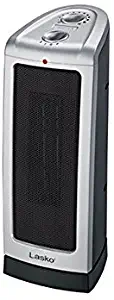 Lasko Products #5307 Oscillating Ceramic Electric Tower Heater