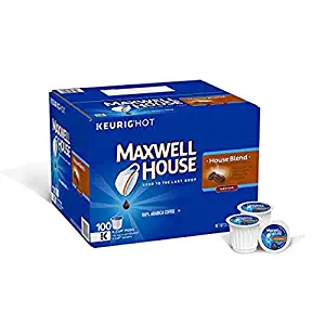 Maxwell House, House Blend Coffee, K-CUP Pods, 1 Pack (100 Count) Coffee