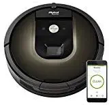 iRobot Roomba 980 Vacuum Cleaning Robot + 2 Dual Mode Virtual Wall Barriers (With Batteries) (Renewed)