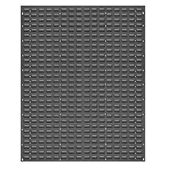 Quantum QLP-4861 Ultra Hanging Flat Louvered Panel, 48" Width x 61" Height, Gray