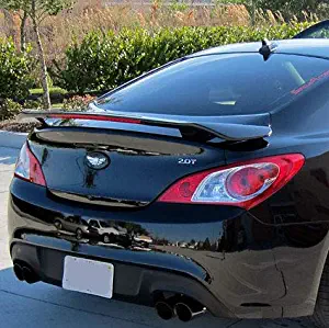 Accent Spoilers Spoiler for a Hyundai Genesis Coupe 2 dr. Factory Style Spoiler-Karussel White Paint Code: NAA