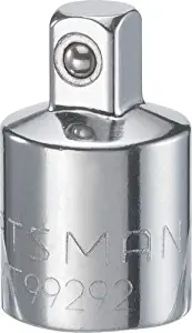 CRAFTSMAN 3/8" To 1/4" Socket Adapter, 3/8-Inch Drive, Female to Male (CMMT99292)