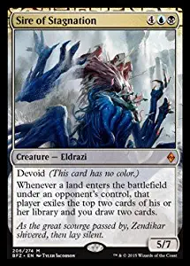 Magic The Gathering - Sire of Stagnation (206/274) - Battle for Zendikar