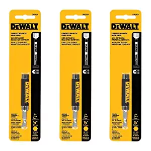 DEWALT DW2054 1/4-Inch Compact Magnetic Drive Guide (3 PACK)