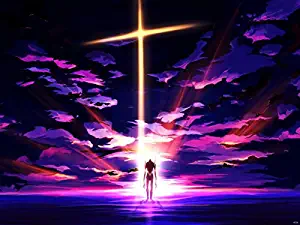 DV6235 Neon Genesis Evangelion Unit-01 Beautiful Amazing EVA 01 Anime Manga Art 32x24 Print Poster